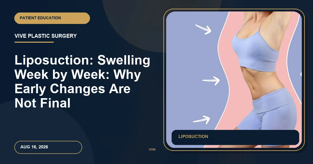 Liposuction: Swelling Week by Week: Why Early Changes Are Not Final
