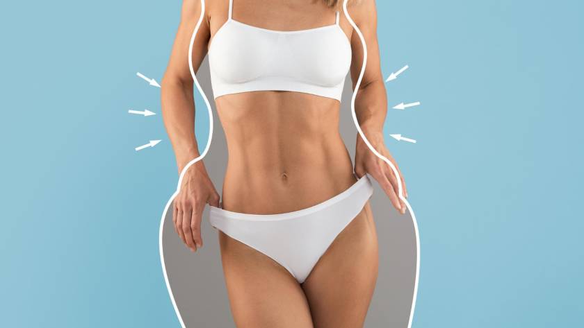 Slim waist and toned abdomen after Lipo 360 surgery in Tijuana